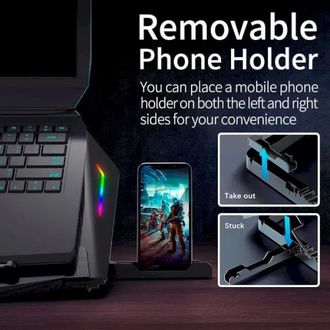 Подставка для ноутбука IceCoorel N10 RGB - фото 4