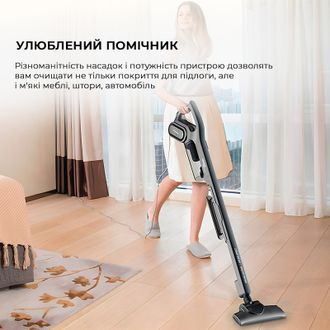 Пылесос 2в1 (вертикальный + ручной) Deerma Suction Vacuum Cleaner DX700S - фото 3