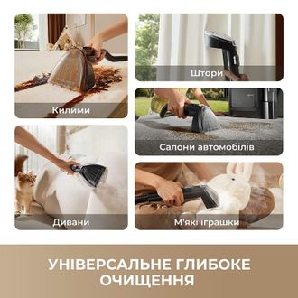 Миючий пилосос для килимів та тканин Dreame N20 Steam (HNR27A) Europe - фото 2 Миючий пилосос для килимів та тканин Dreame N20 Steam (HNR27A) Europe - фото 2