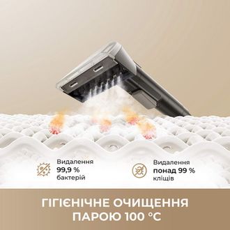 Миючий пилосос для килимів та тканин Dreame N20 Steam (HNR27A) Europe - фото 3 Миючий пилосос для килимів та тканин Dreame N20 Steam (HNR27A) Europe - фото 3