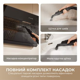 Миючий пилосос для килимів та тканин Dreame N20 Steam (HNR27A) Europe - фото 7 Миючий пилосос для килимів та тканин Dreame N20 Steam (HNR27A) Europe - фото 7