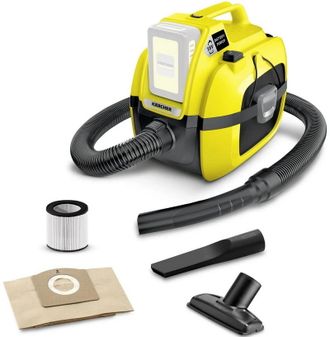 Пилосос Karcher WD 1 Compact Battery без АКБ та ЗП (1.198-300.0) Europe - фото 1