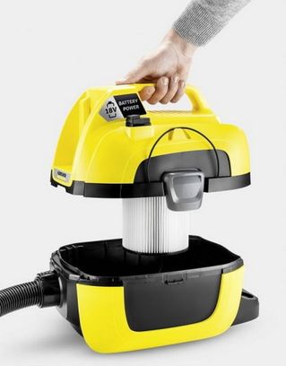 Пилосос Karcher WD 1 Compact Battery без АКБ та ЗП (1.198-300.0) Europe - фото 7