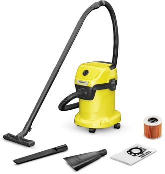 Пилосос Karcher WD3 V-17/4/35 + Nozzles (1.628-124.0) Europe - фото 1
