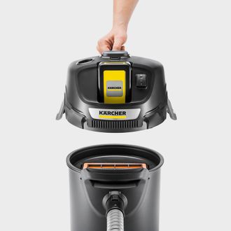 Пылесос для золы и пепла Karcher AD 2 Battery без АКБ та ЗУ (1.348-300.0) Europe - фото 3