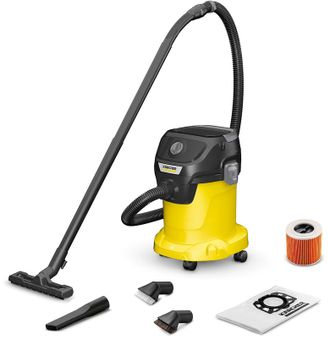 Профессиональный пылесос Karcher KWD 3 V-17/4/20 Brush Kit (1.628-443.0) - фото 1