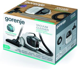Пылесос безмешковый Gorenje VCEA01GACWCY - фото 4 Пылесос безмешковый Gorenje VCEA01GACWCY - фото 4
