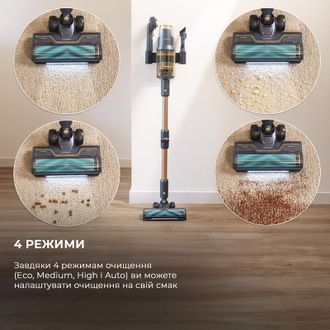 Вертикальный + ручной пылесос (2в1) CECOTEC Conga Rockstar 10500 Solar AquaPet Flex (A01_EU01_102551) - фото 8