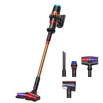 Вертикальний + ручний пилосос (2в1) Dyson V16 Piston Animal Matte Black/Copper (492963-01) - фото 1