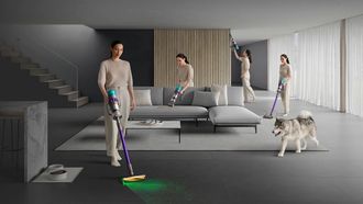 Пилосос 2в1 (вертикальний + ручний) Dyson Gen5detect Absolute Nickel/Purple (446989-01) - фото 3