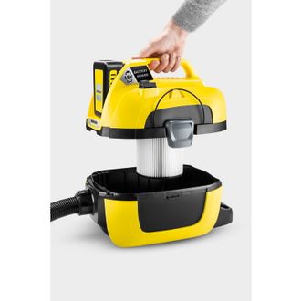 Пилосос Karcher WD 1 Compact Battery Set (1.198-301.0) - фото 2 Пилосос Karcher WD 1 Compact Battery Set (1.198-301.0) - фото 2