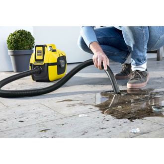 Пилосос Karcher WD 1 Compact Battery Set (1.198-301.0) - фото 4 Пилосос Karcher WD 1 Compact Battery Set (1.198-301.0) - фото 4
