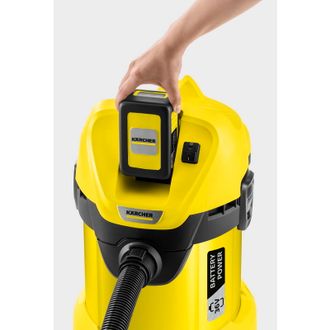 Пилосос Karcher WD 3 Battery Set (1.629-911.0) - фото 8 Пилосос Karcher WD 3 Battery Set (1.629-911.0) - фото 8