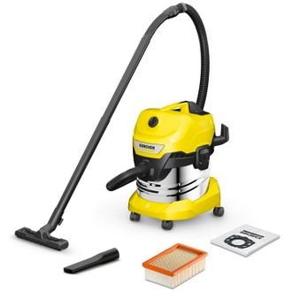 Пилосос Karcher WD 4 S V-20/5/22 (1.628-250.0) - фото 1 Пилосос Karcher WD 4 S V-20/5/22 (1.628-250.0) - фото 1