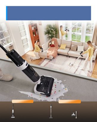 Пилосос Tineco Floor One Switch S6 Stretch Plus (FW311000DE) Europe - фото 7