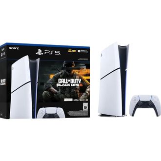 Стационарная игровая приставка Sony PlayStation 5 Slim 1TB Call of Duty: Black Ops 6 Bundle (1000049598, 1000049595) UA - фото 1 Стационарная игровая приставка Sony PlayStation 5 Slim 1TB Call of Duty: Black Ops 6 Bundle (1000049598, 1000049595) UA - фото 1
