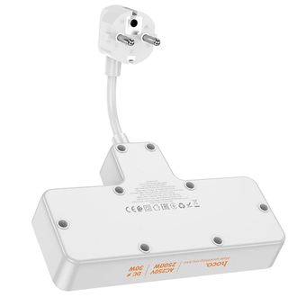 Сетевой фильтр HOCO AC12 Reise 2-position expansion socket(PD30W/1C3A) Black - фото 2 Сетевой фильтр HOCO AC12 Reise 2-position expansion socket(PD30W/1C3A) Black - фото 2