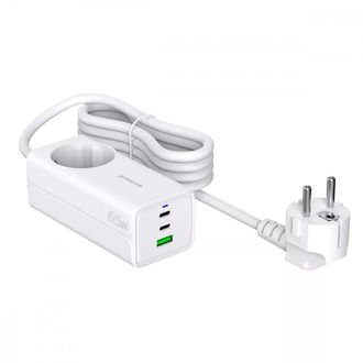 Сетевой фильтр Proove Power Strip PD-02 65W (2 Type-C + 1USB) (PSP165210001) - фото 3
