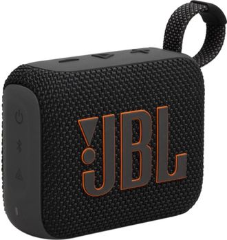 Акустична система JBL GO 4 Black (JBLGO4BLK) - фото 1 Акустична система JBL GO 4 Black (JBLGO4BLK) - фото 1