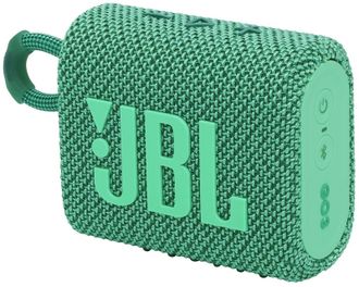 Акустика JBL Go3 Eco Green (JBLGO3ECOGRN) - фото 1 Акустика JBL Go3 Eco Green (JBLGO3ECOGRN) - фото 1