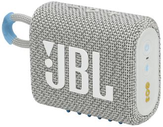 Акустика JBL Go3 Eco White (JBLGO3ECOWHT) - фото 1 Акустика JBL Go3 Eco White (JBLGO3ECOWHT) - фото 1