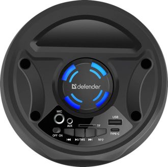 Портативна колонка Defender G70 Black (65171) (7063513) - фото 4