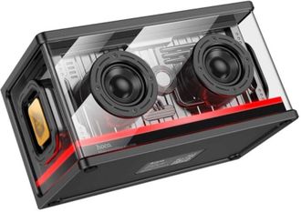 Портативная колонка Hoco BS62 Flash cold energy Black - фото 2