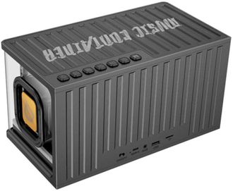Портативная колонка Hoco BS62 Flash cold energy Black - фото 4