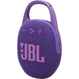Портативна колонка JBL Clip 5 Purple (JBLCLIP5PUR) (6980787) - фото 2