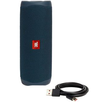 Портативна колонка JBL Flip 5 Blue (JBLFLIP5BLU) - фото 5