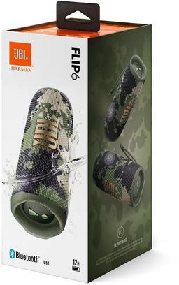 Портативна колонка JBL Flip 6 Squad (JBLFLIP6SQUAD) - фото 5 Портативна колонка JBL Flip 6 Squad (JBLFLIP6SQUAD) - фото 5