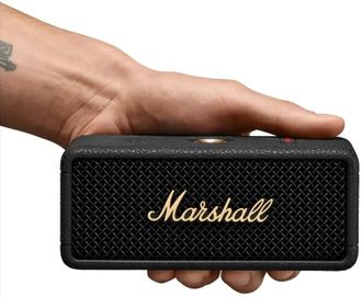 Портативна колонка Marshall Emberton III Black and Brass (1006709) - фото 5 Портативна колонка Marshall Emberton III Black and Brass (1006709) - фото 5