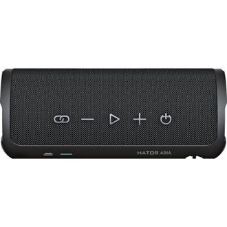 Портативная акустика Hator Aria Wireless Phantom Black (HTA-201) - фото 1 Портативная акустика Hator Aria Wireless Phantom Black (HTA-201) - фото 1