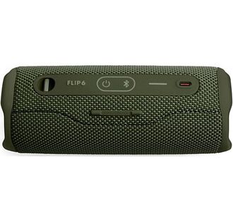Портативна акустика JBL Flip 6 Green (JBLFLIP6GREN) - фото 3 Портативна акустика JBL Flip 6 Green (JBLFLIP6GREN) - фото 3