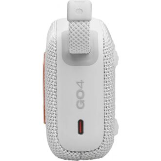 Портативна акустика JBL Go 4 Білий (JBLGO4WHT) - фото 5 Портативна акустика JBL Go 4 Білий (JBLGO4WHT) - фото 5