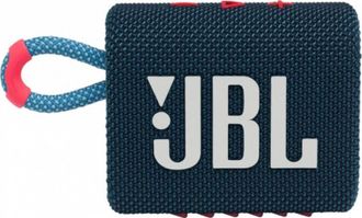 Портативная система JBL GO 3 Blue Pink (JBLGO3BLUP) - фото 2 Портативная система JBL GO 3 Blue Pink (JBLGO3BLUP) - фото 2