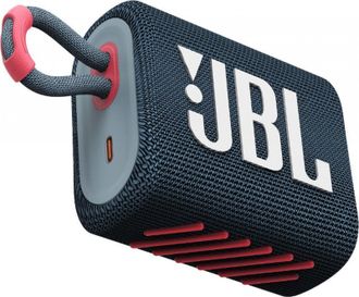 Портативная система JBL GO 3 Blue Pink (JBLGO3BLUP) - фото 3 Портативная система JBL GO 3 Blue Pink (JBLGO3BLUP) - фото 3