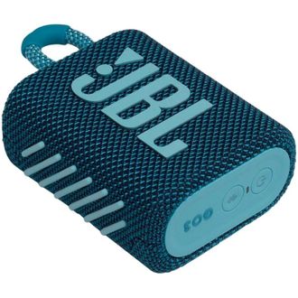 Портативные колонки JBL Go3 Blue (JBLGO3BLUE) - фото 2 Портативные колонки JBL Go3 Blue (JBLGO3BLUE) - фото 2