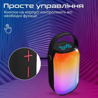 Портативная колонка Promate Spectro-20 20W Black (spectro-20) - фото 2