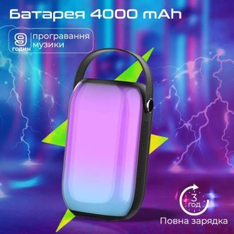 Портативная колонка Promate Spectro-20 20W Black (spectro-20) - фото 3