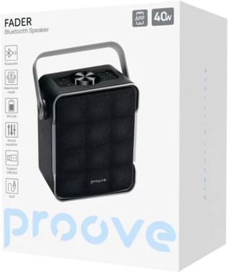 Портативная колонка Proove Fader 40W Black (PSFD4018AP01) - фото 5 Портативная колонка Proove Fader 40W Black (PSFD4018AP01) - фото 5