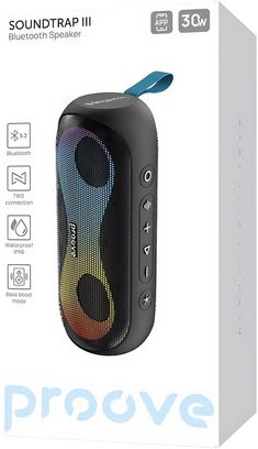 Портативна акустика Proove SoundTrap III 30W (APP) Black (PSST3001AP01) - фото 5 Портативна акустика Proove SoundTrap III 30W (APP) Black (PSST3001AP01) - фото 5