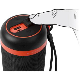 Портативная колонка REAL-EL X-711 Black (EL121600026) - фото 4
