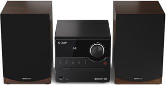 Мікросистема Sharp Micro Sound System Brown (XL-B512(BR)) - фото 2 Мікросистема Sharp Micro Sound System Brown (XL-B512(BR)) - фото 2