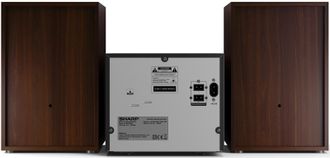 Мікросистема Sharp Micro Sound System Brown (XL-B512(BR)) - фото 4 Мікросистема Sharp Micro Sound System Brown (XL-B512(BR)) - фото 4