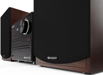 Мікросистема Sharp Micro Sound System Brown (XL-B512(BR)) - фото 5 Мікросистема Sharp Micro Sound System Brown (XL-B512(BR)) - фото 5