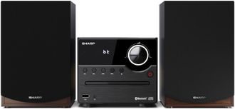 Мікросистема Sharp Micro Sound System Brown (XL-B512(BR)) - фото 1 Мікросистема Sharp Micro Sound System Brown (XL-B512(BR)) - фото 1
