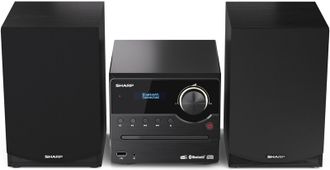 Мікросистема Sharp Micro Sound System Black (XL-B517D(BK)) - фото 2