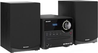 Мікросистема Sharp Micro Sound System Black (XL-B517D(BK)) - фото 3