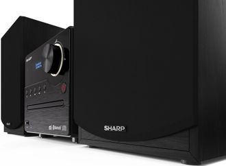 Мікросистема Sharp Micro Sound System Black (XL-B517D(BK)) - фото 4